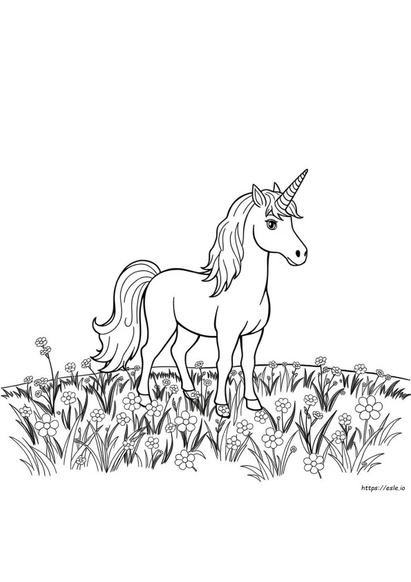 Supercoloring Einhorn