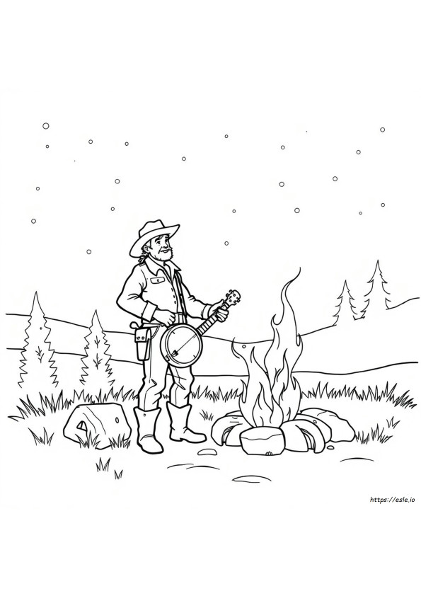 Country Music Lyric Coloring Pages