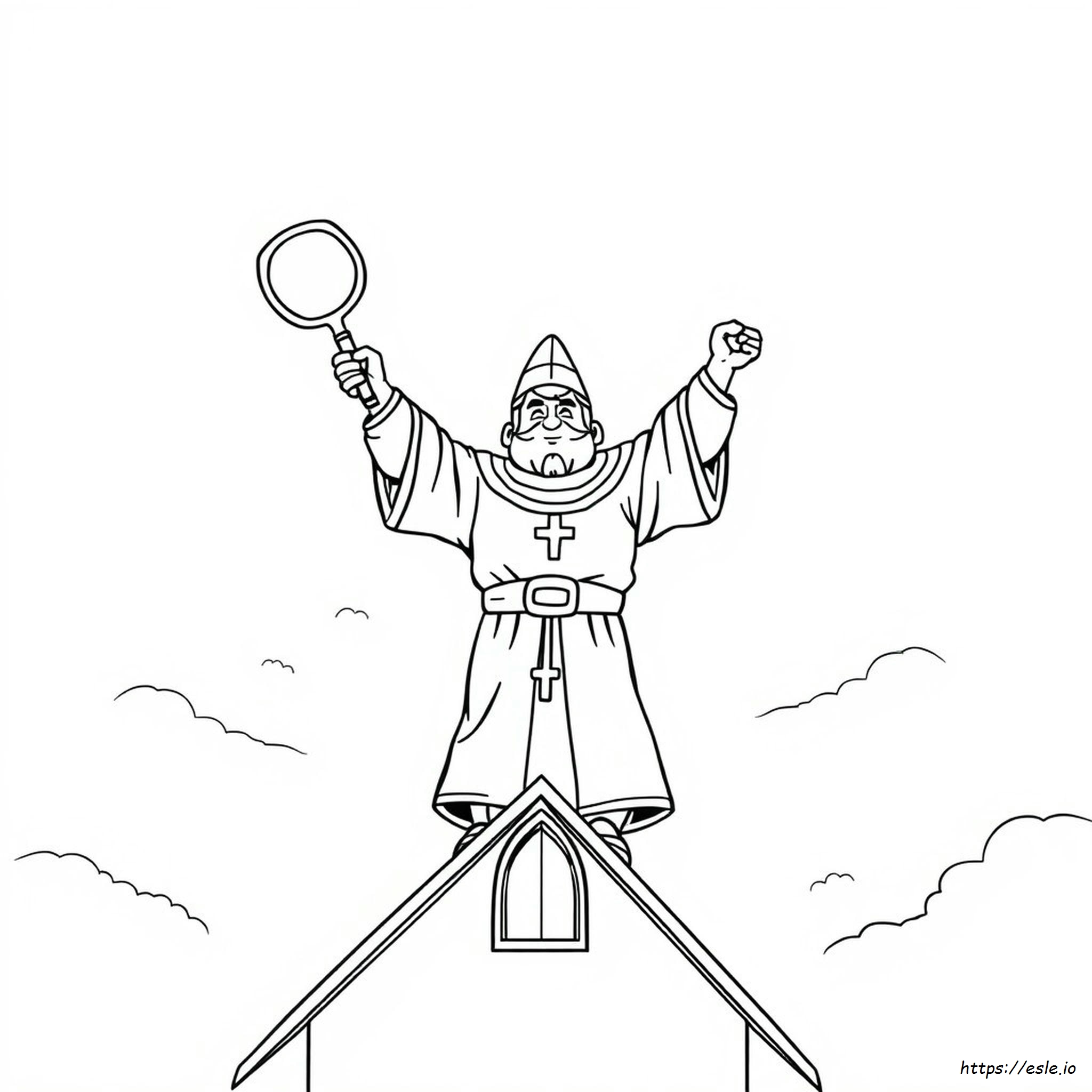 Nacho Libre Para Colorir