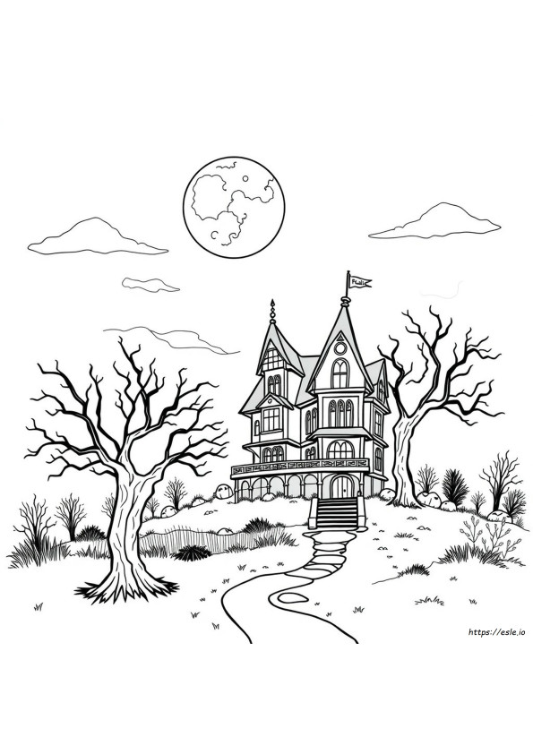 Desenhos Assustadores Para Colorir