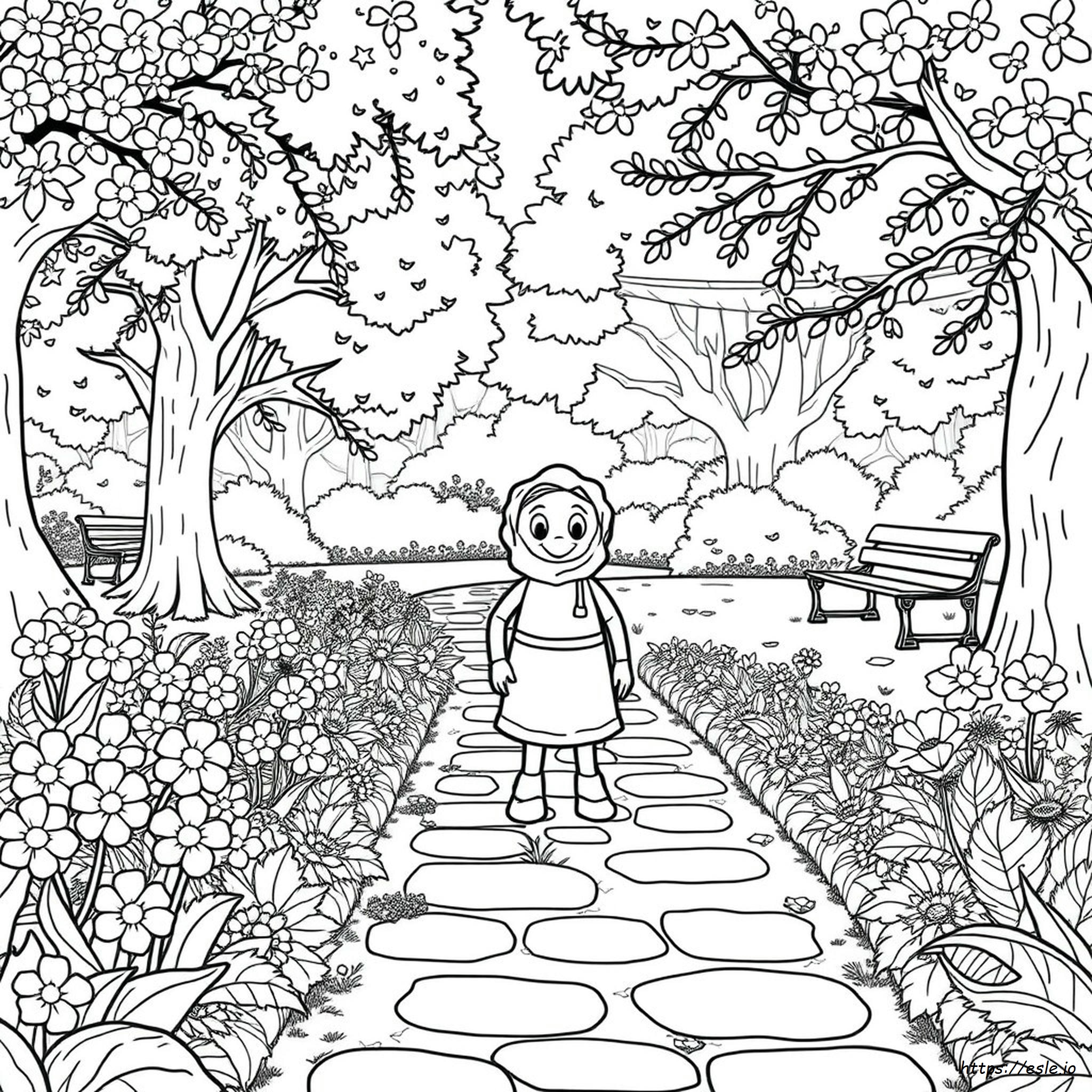 Dibujos Para Colorear De Garten Of Banban