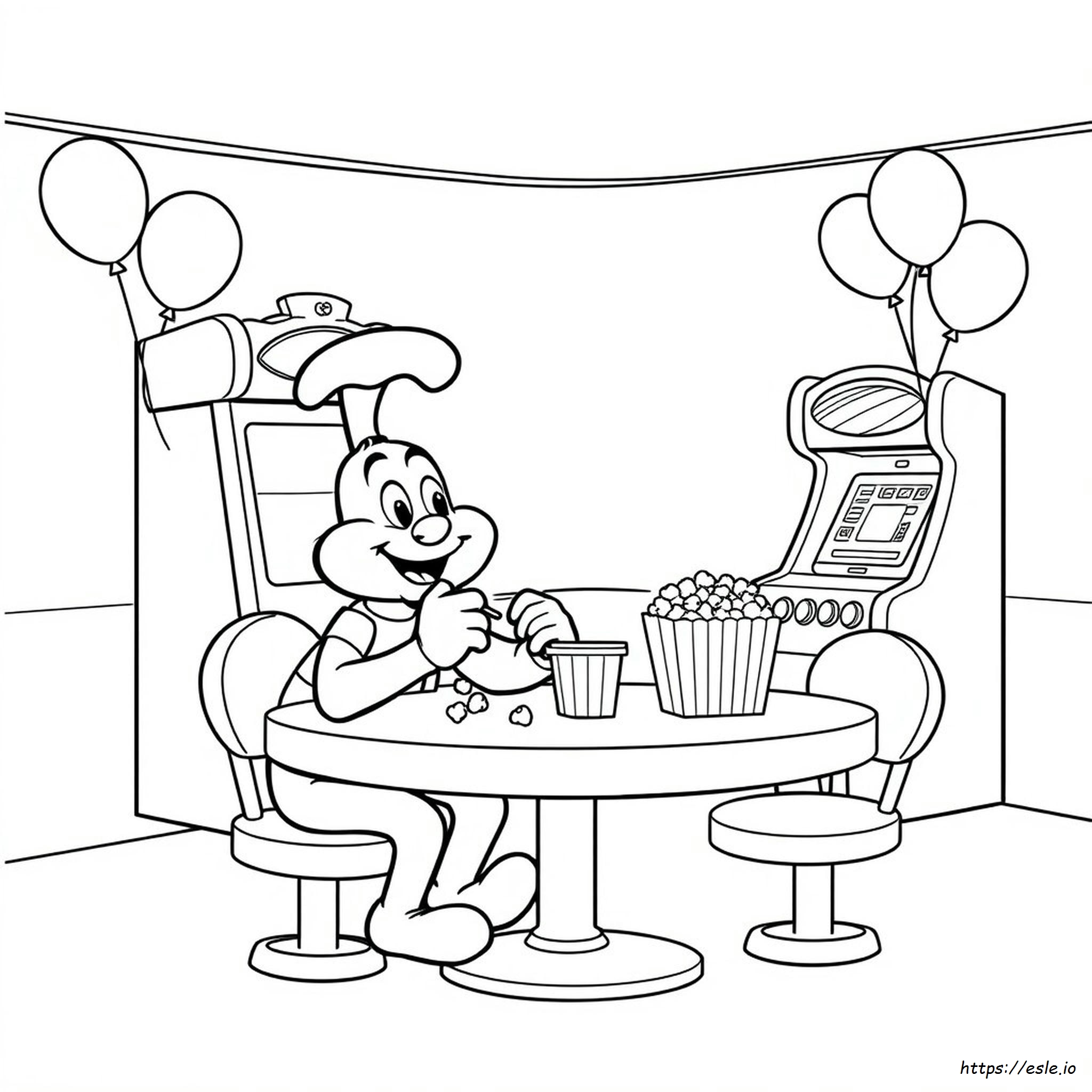 Free Printable Chuck E Cheese Coloring Pages