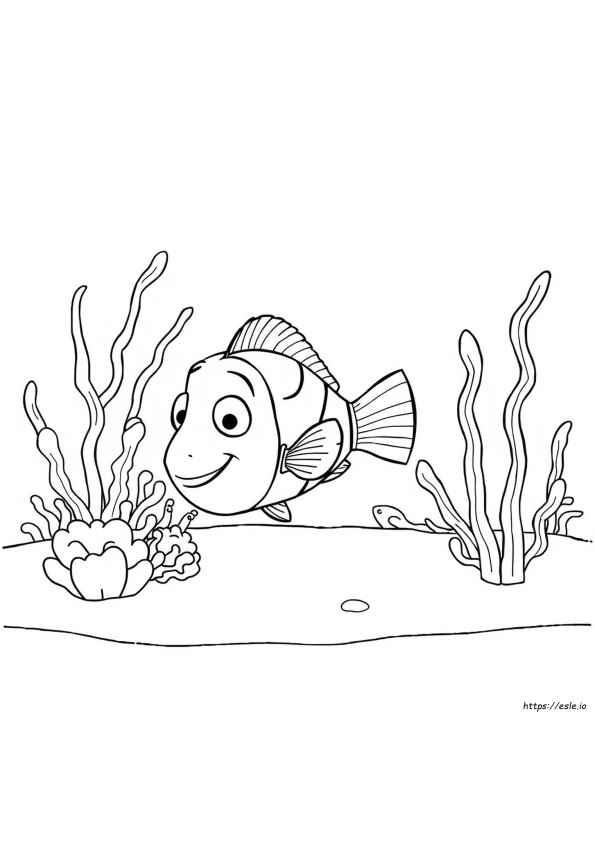 Desen De Colorat Cu Nemo