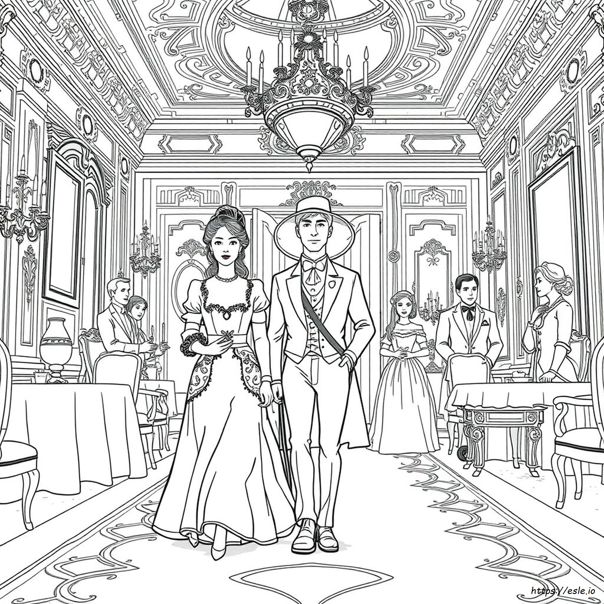 Netflix Bridgerton Coloring Pages