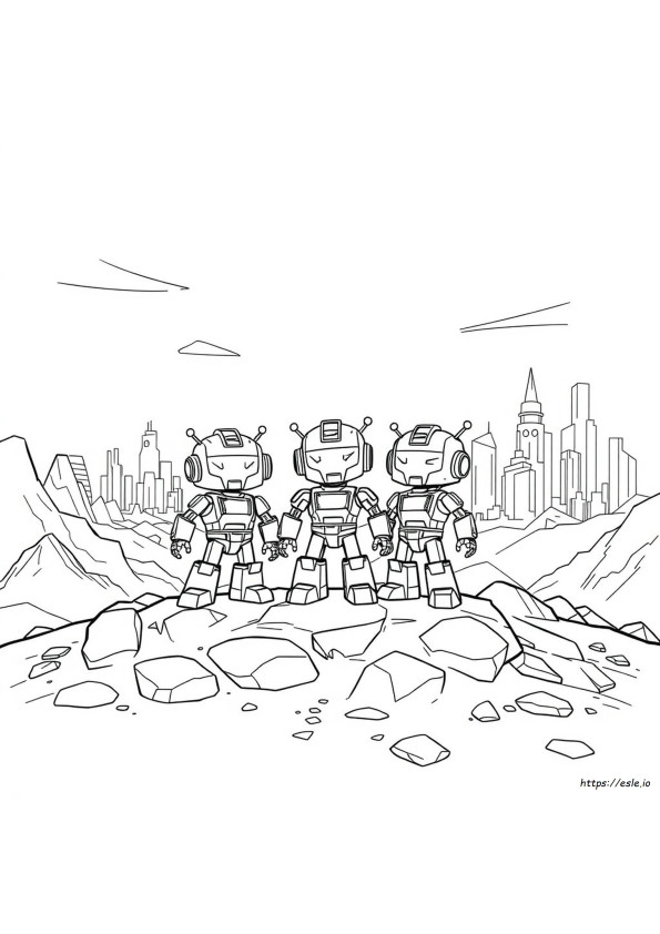 Minibods Coloring Pages