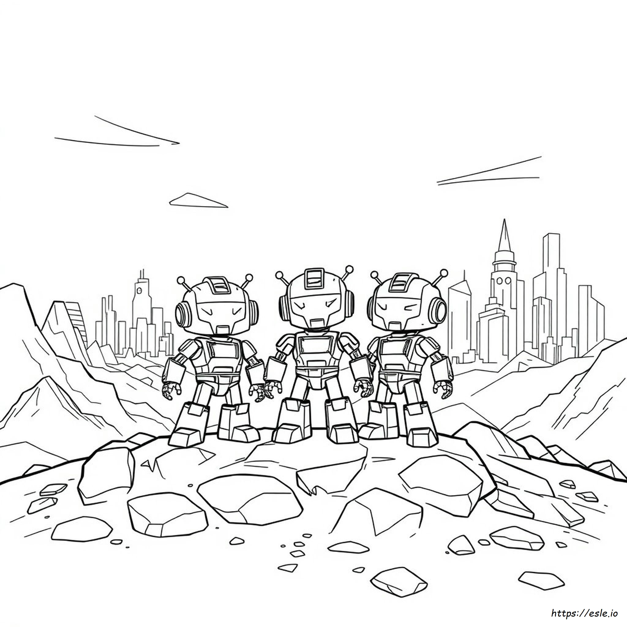 Minibods Coloring Pages