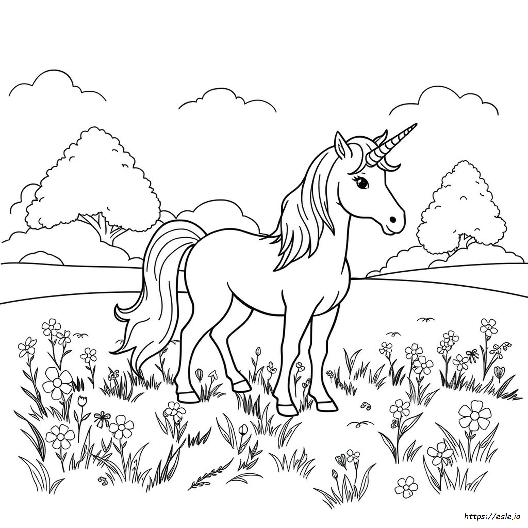 Immagini Di Unicorno Da Colorare