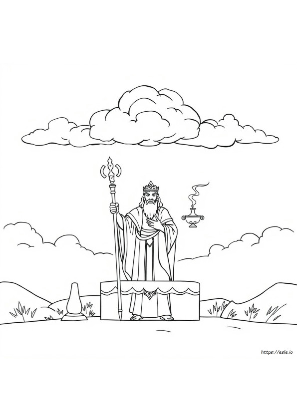 Melchizedek Coloring Page