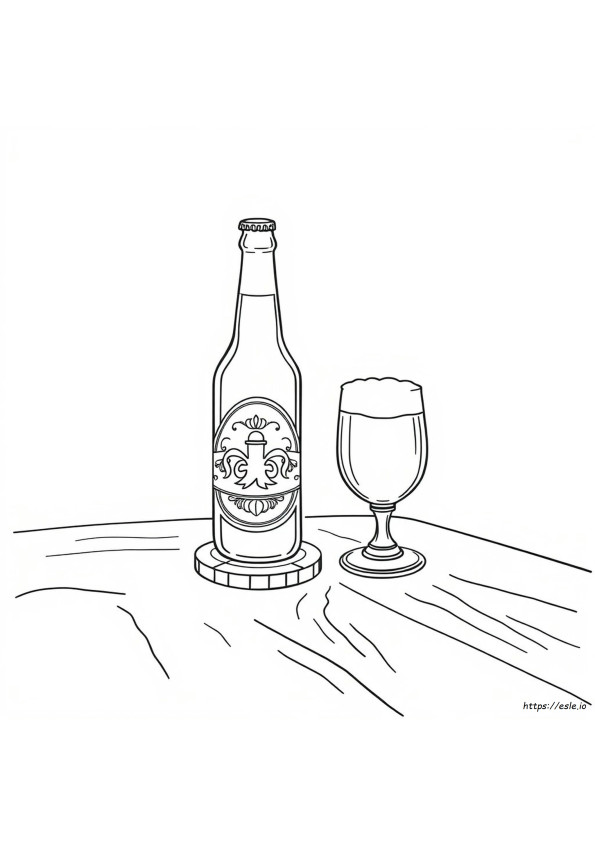 Sticlă De Bere De Colorat