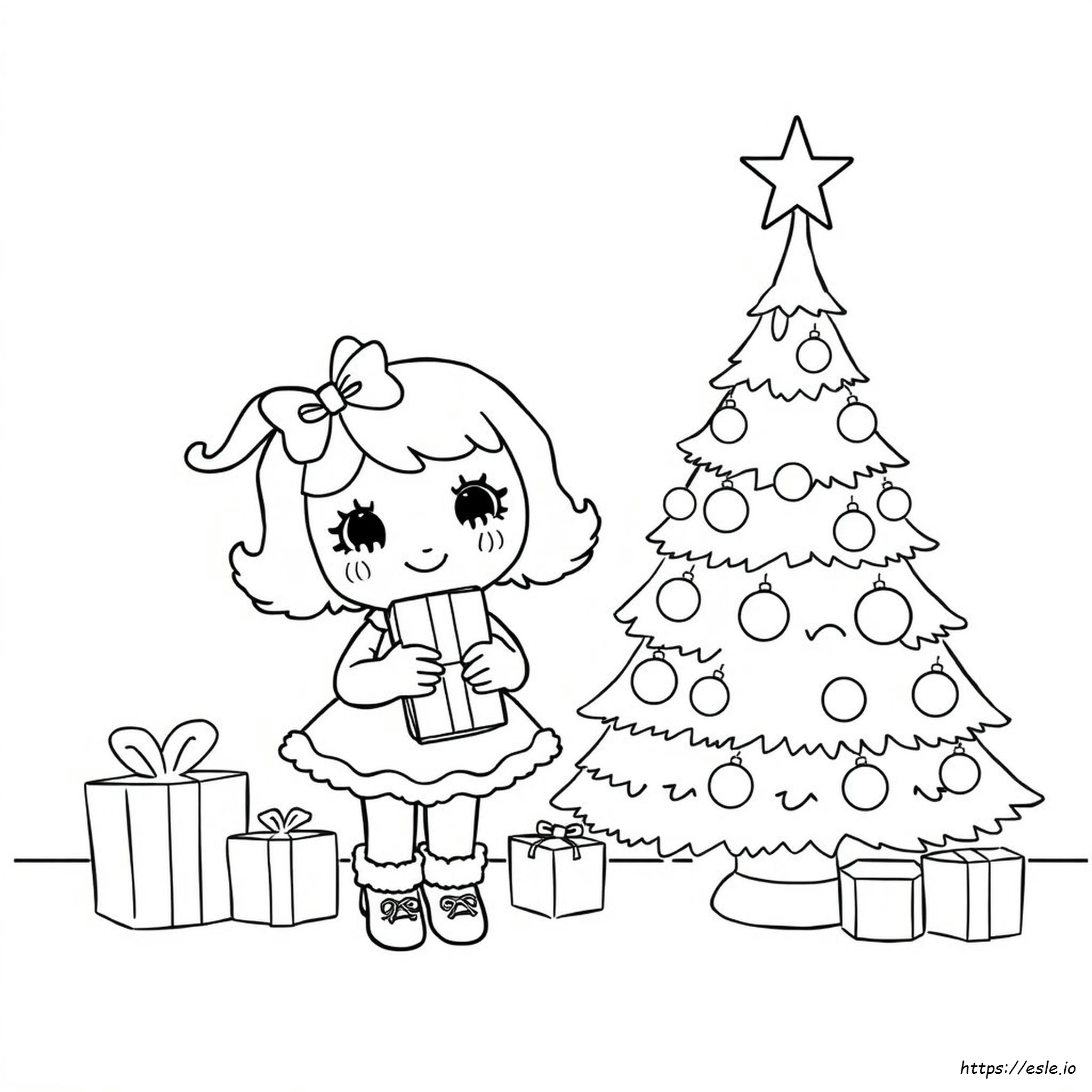 Coloriage De Noël Lalaloopsy À Imprimer
