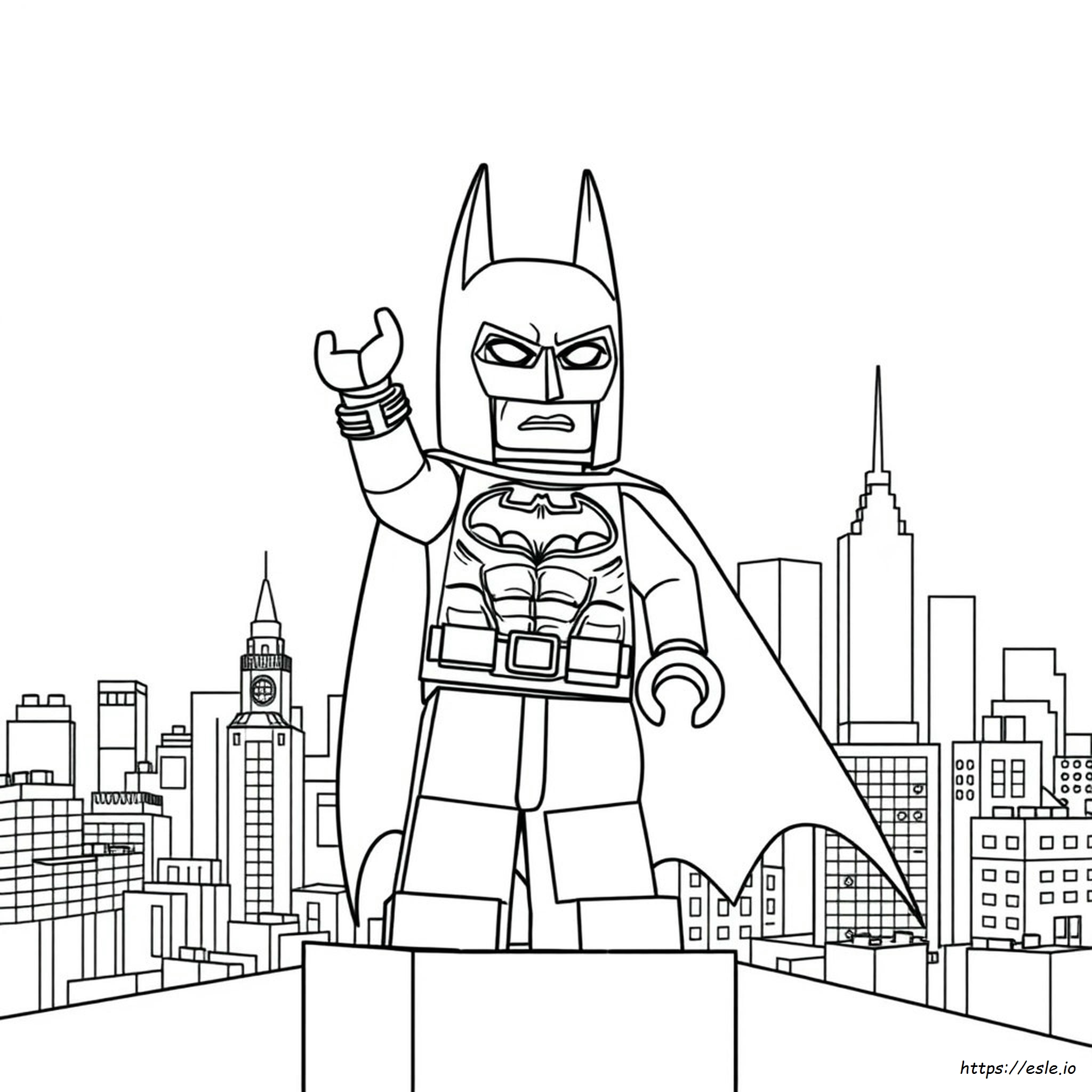 Lego Batman Movie Gambar Mewarnai