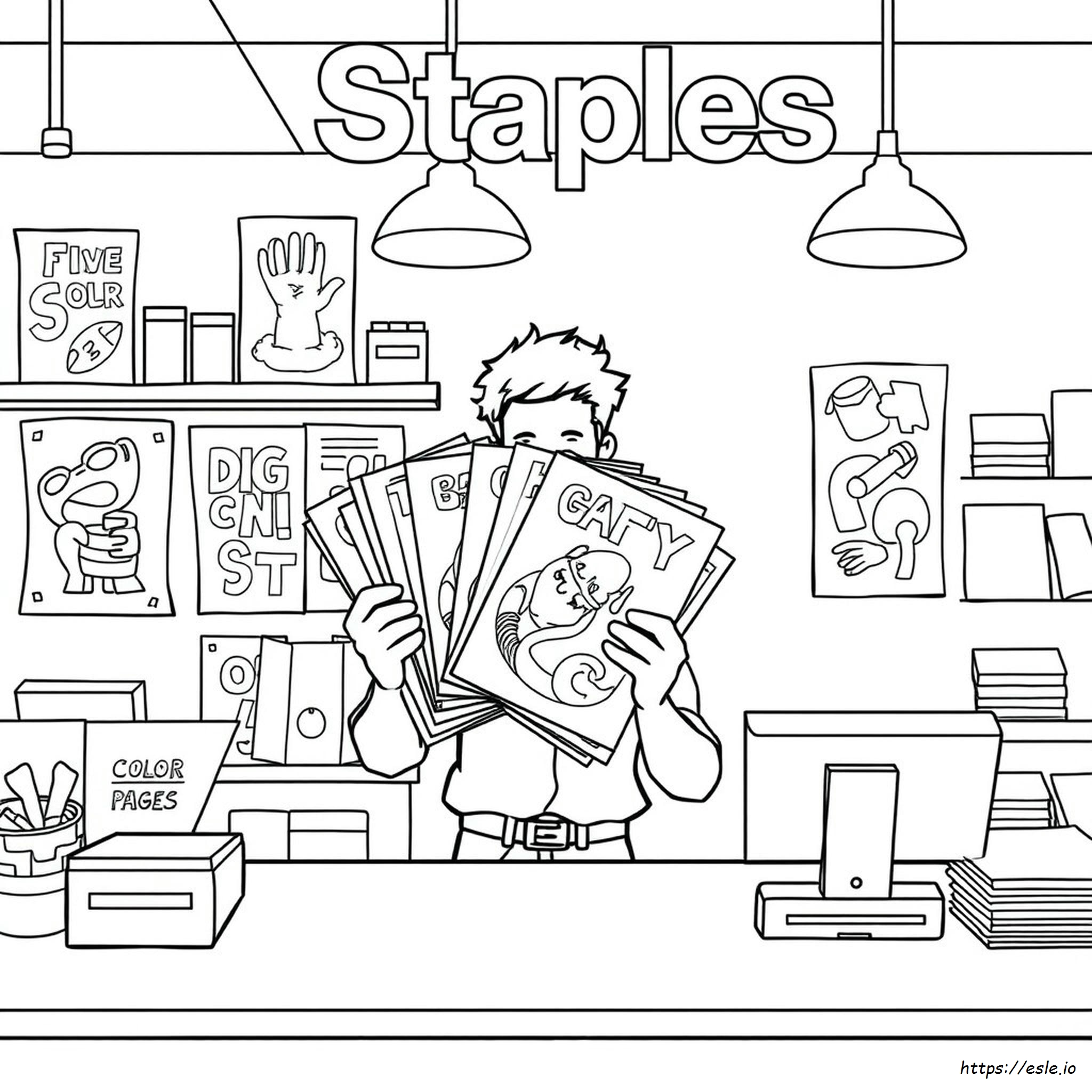 Biaya Mencetak Halaman Mewarnai Di Staples