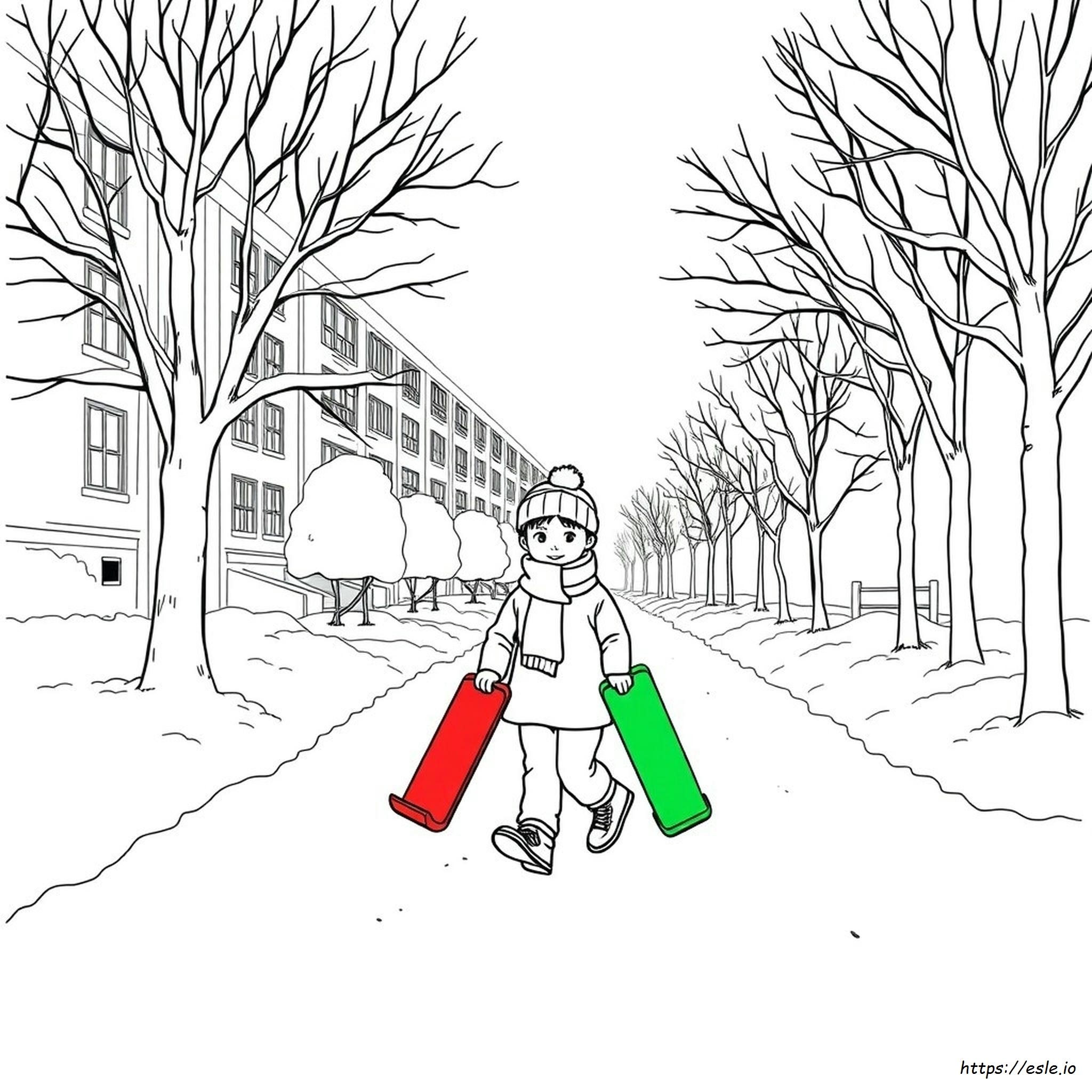 Ezra Jack Keats Gambar Mewarnai