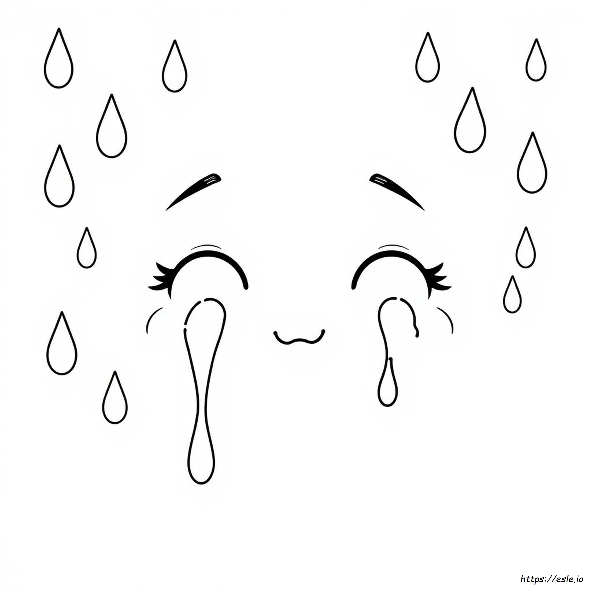 How To Color Tears