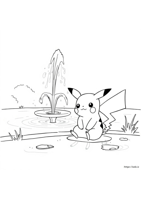 Coloriage Pokémon Eau