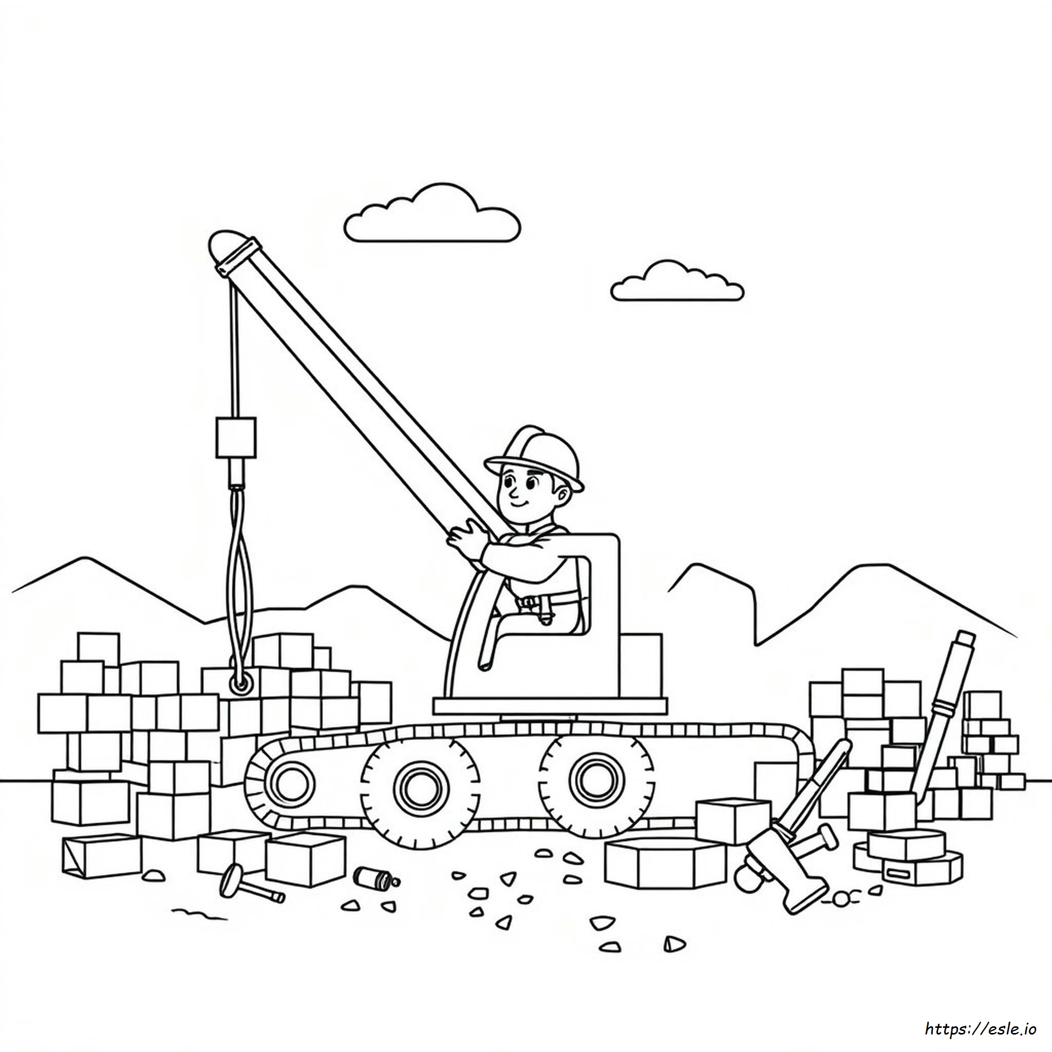 Free Printable Construction Coloring Pages