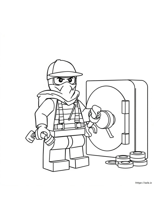 Lego Boef Kleurplaten