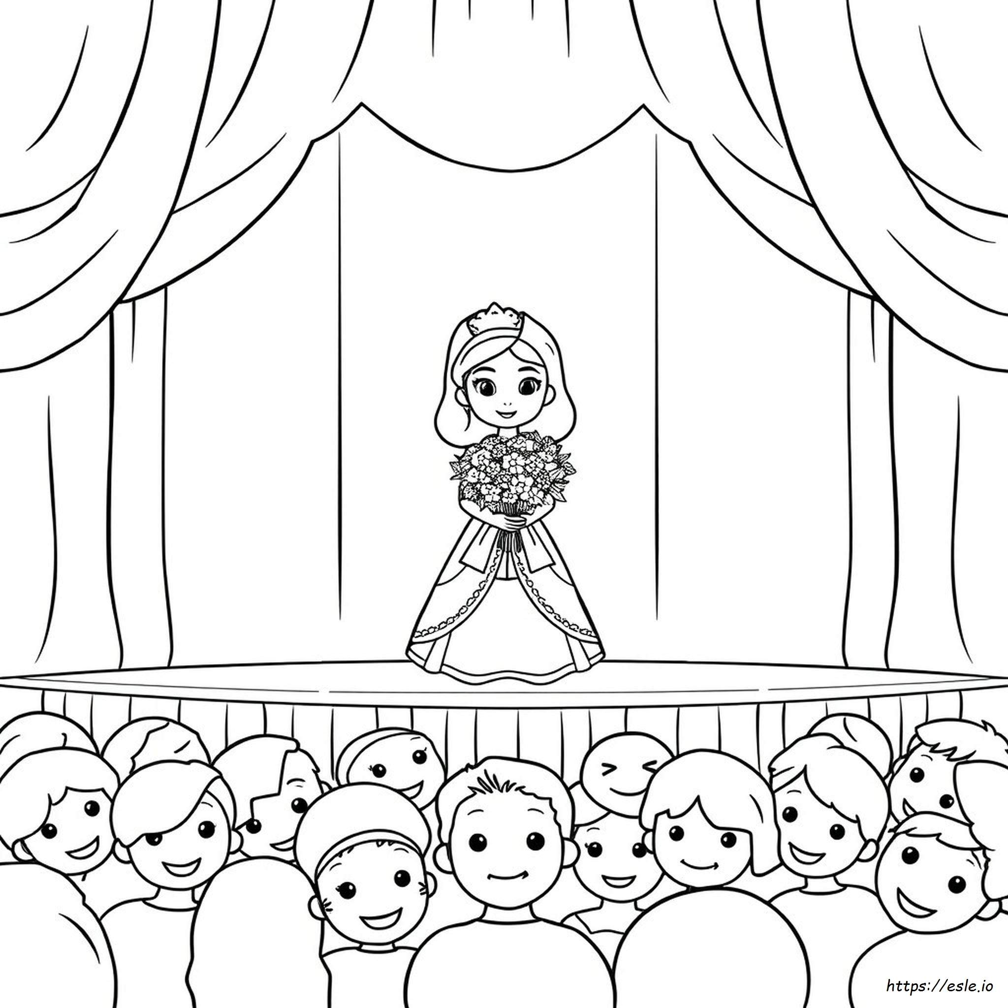 Sophia Gambar Mewarnai - Gratis untuk Dicetak