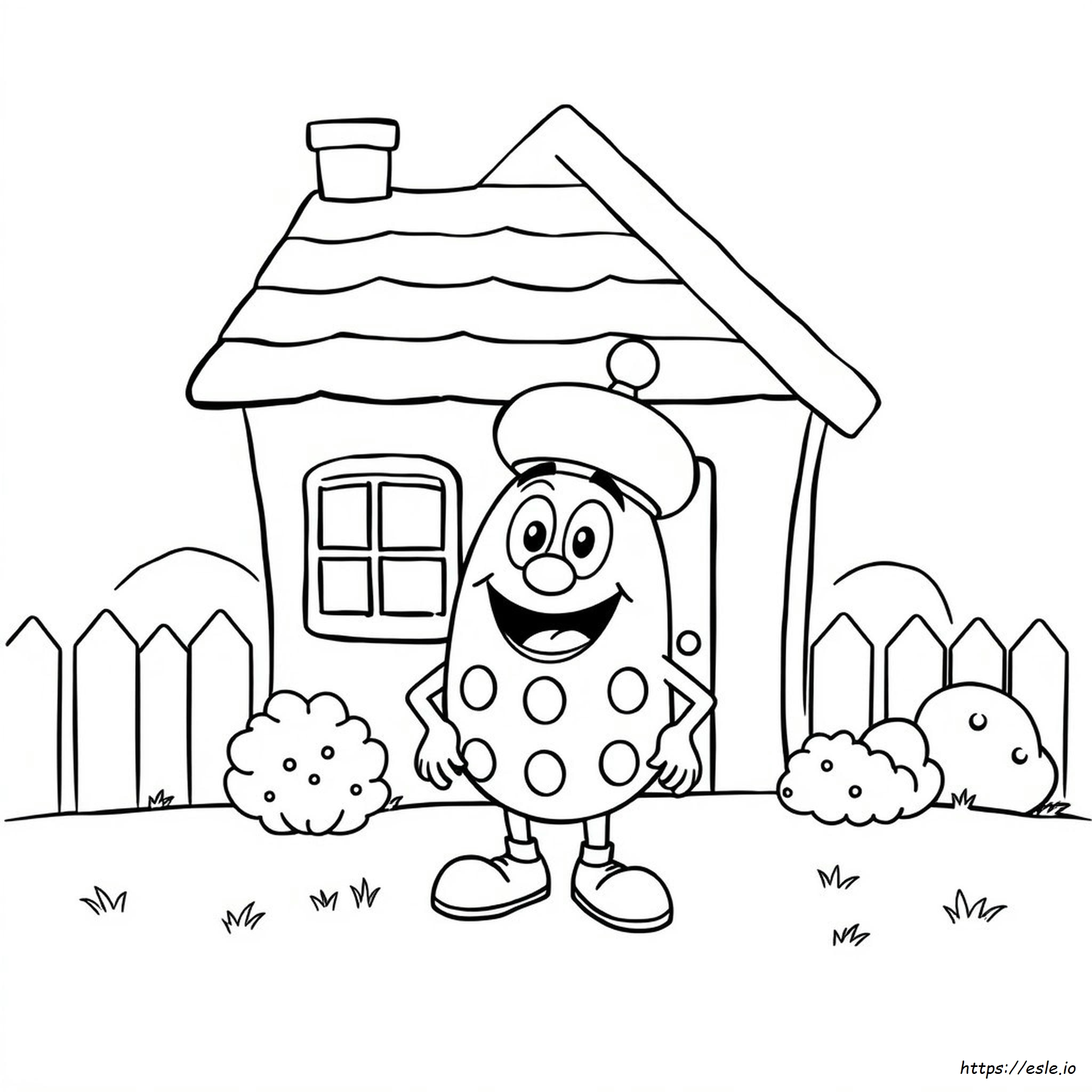 Mr Bump Gambar Mewarnai