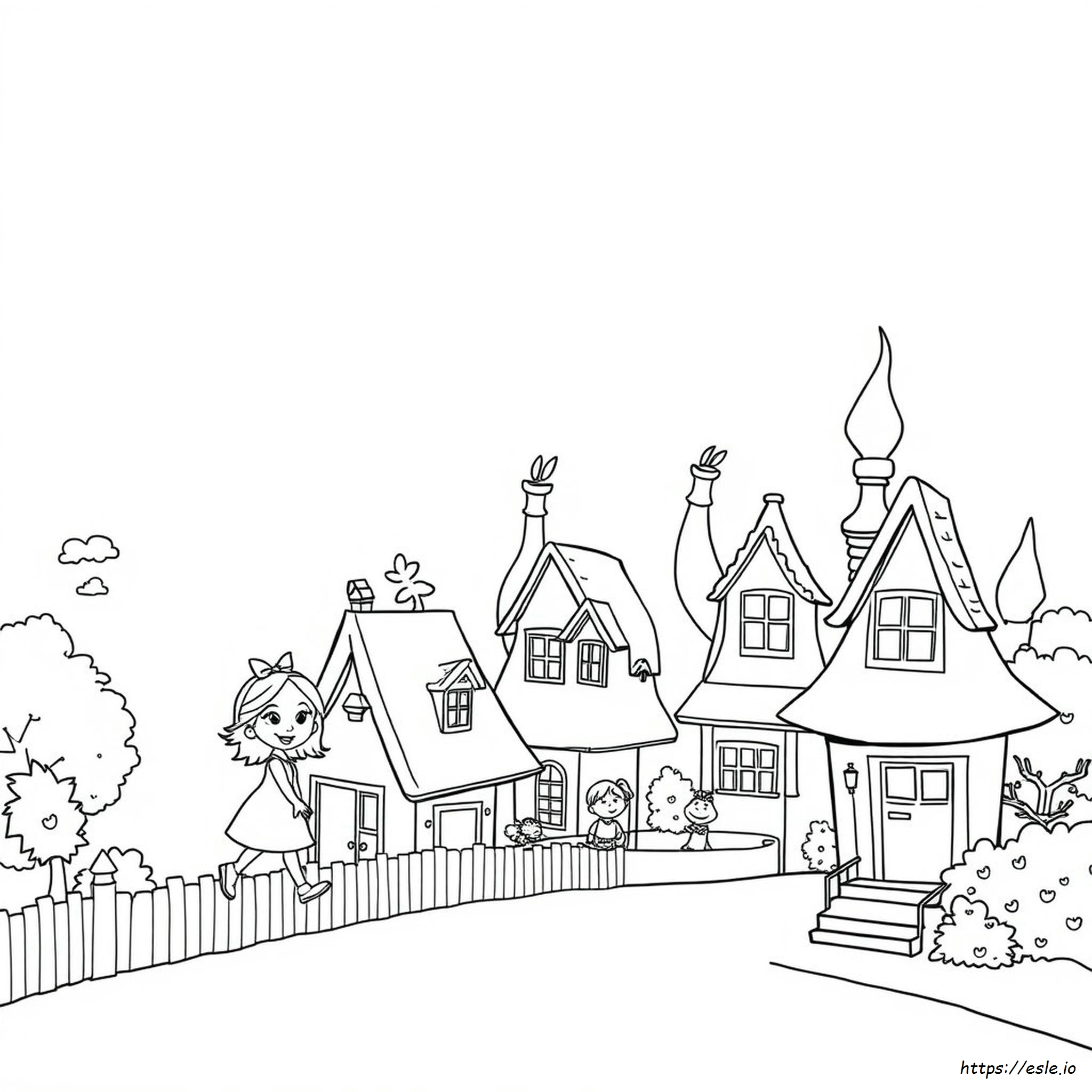 Karakter Whoville Lembar Mewarnai