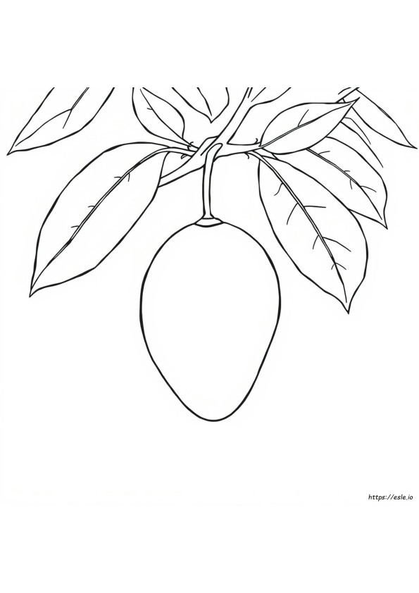 Contorno De Manga Para Colorir