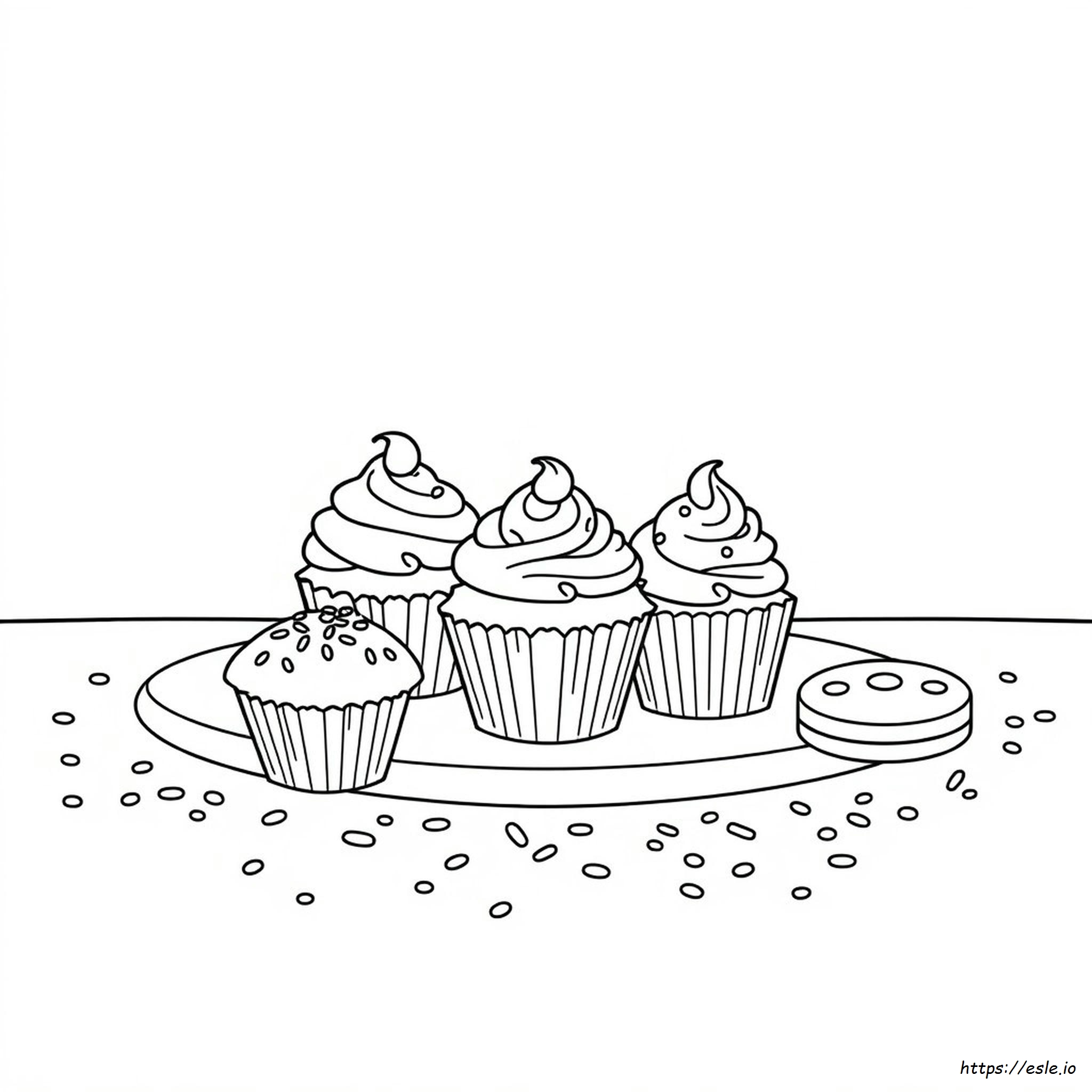 Mini Food Colouring Pages