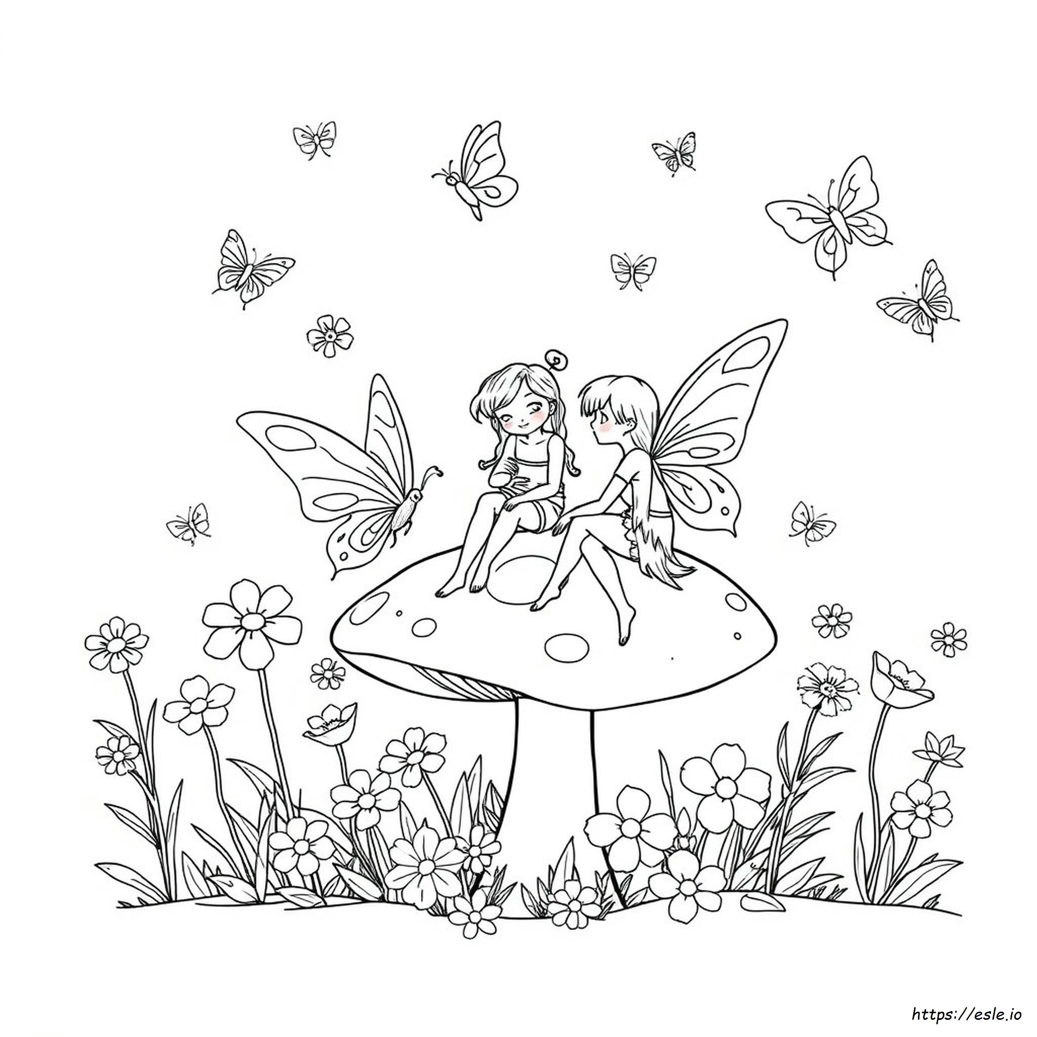 Disegni Da Colorare Per Fate