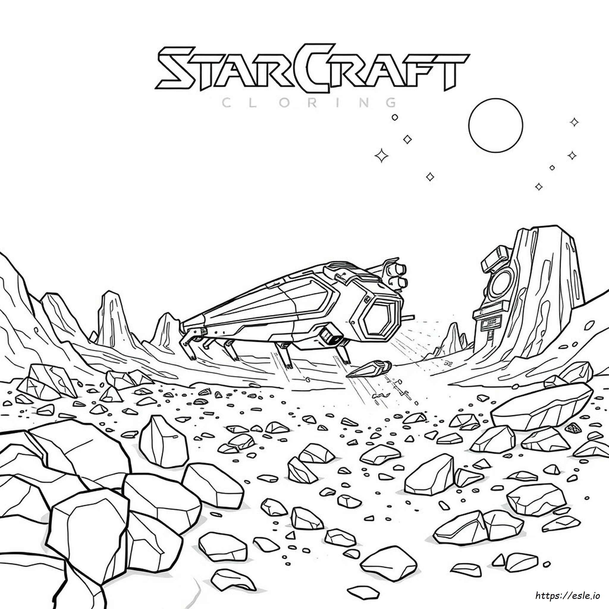 Starcraft Coloring Pages