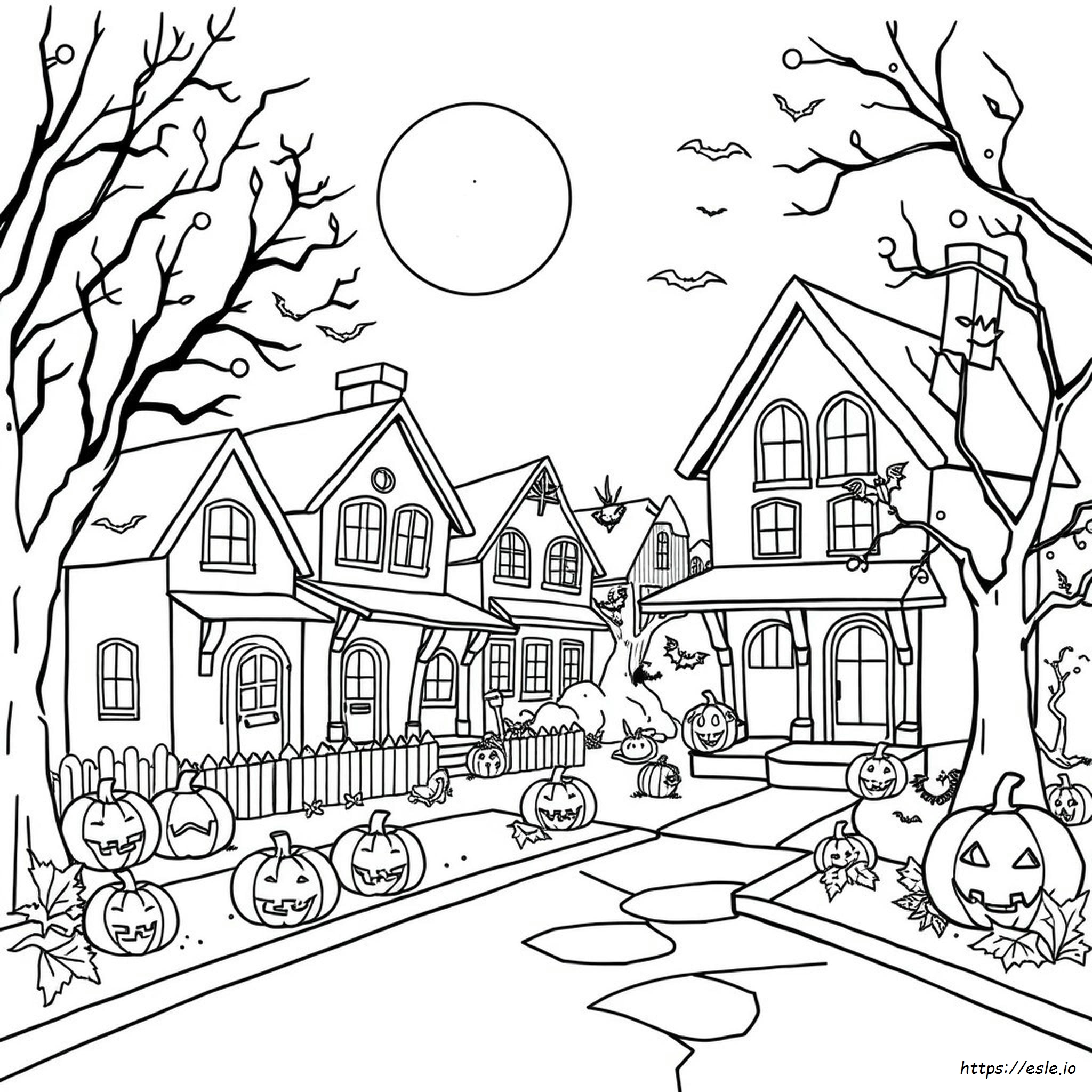 Halloween Math Coloring Pages