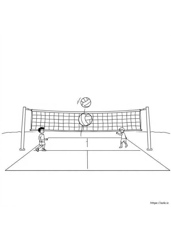 Volei De Colorat