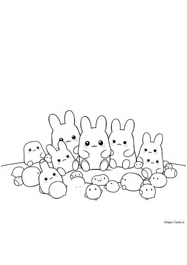 Printable Coloring Pages Squishmallows Tegninger