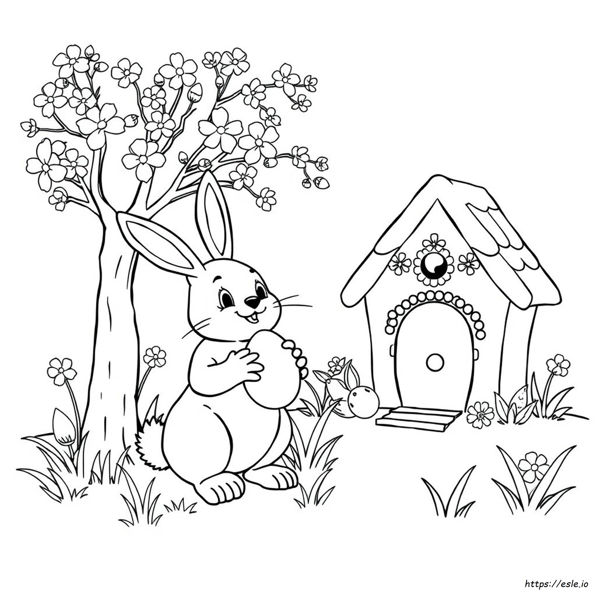 Happy Easter Coloring Pictures