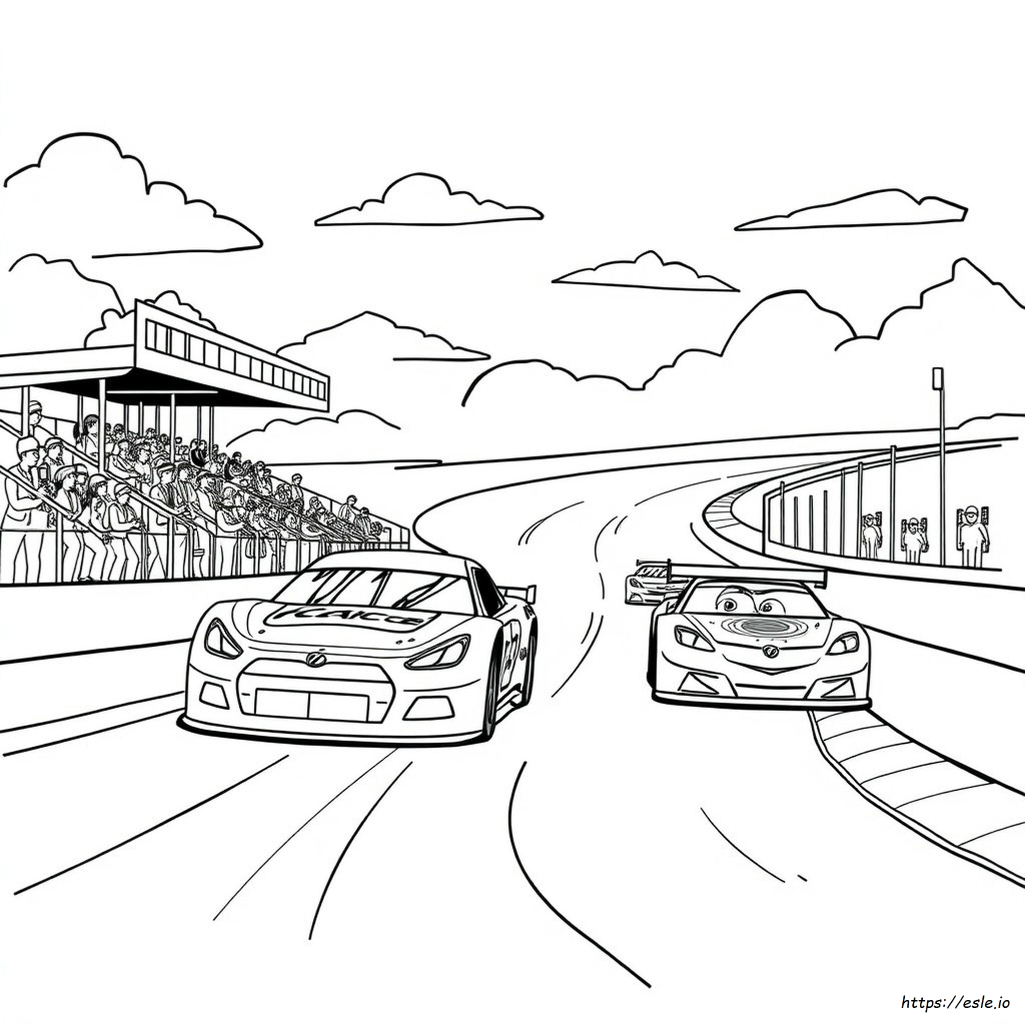 Free Coloring Pages Nascar