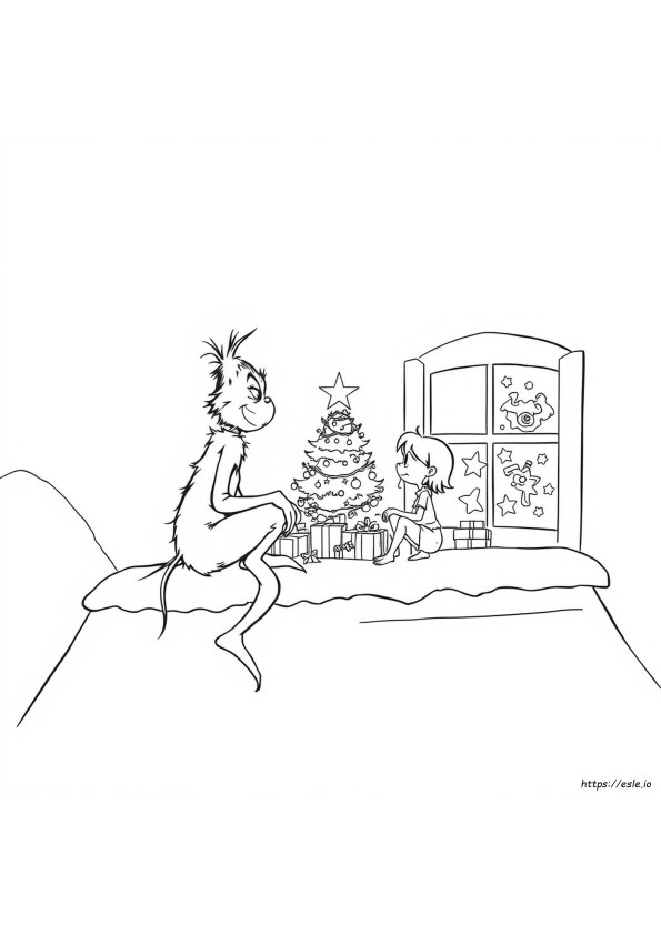 Cindy Lou Who Grinch Coloring Pages