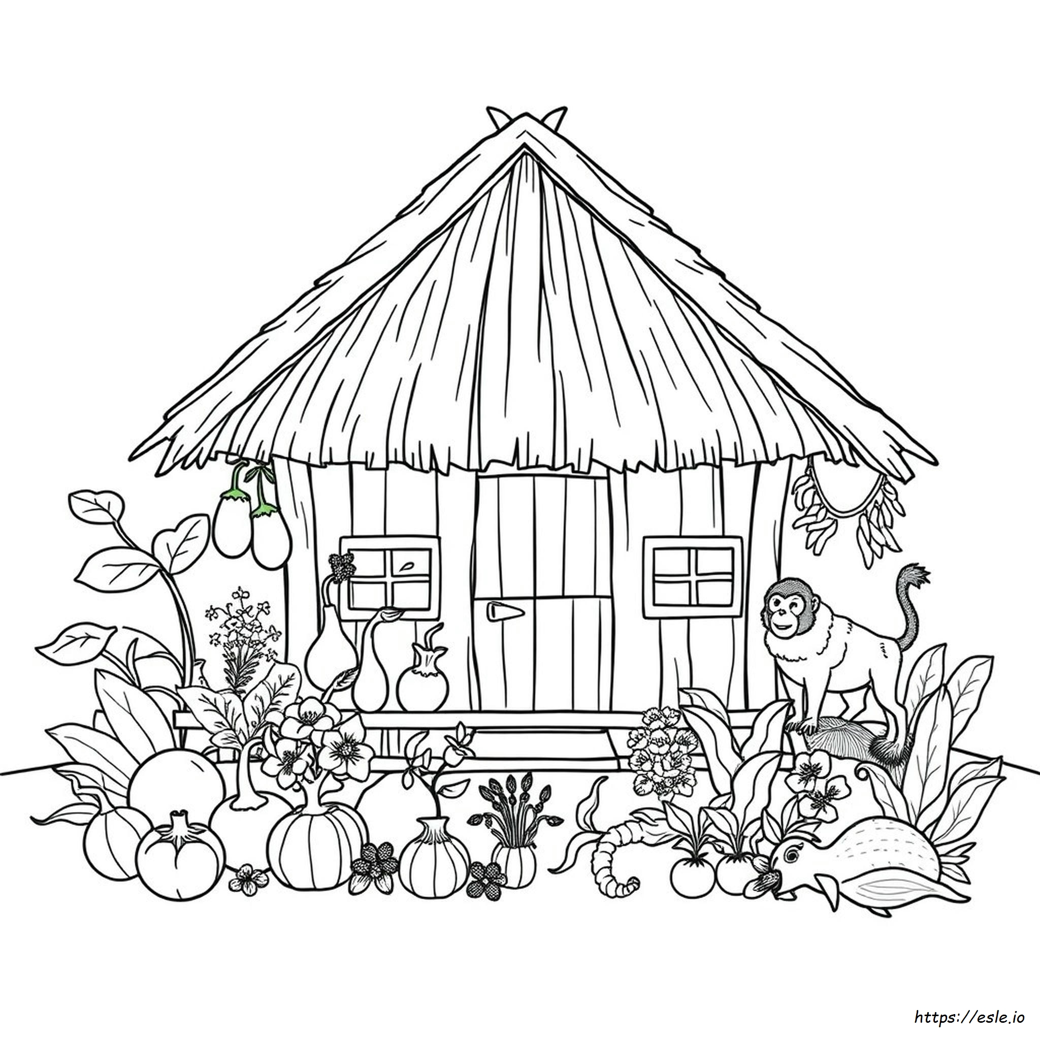 Bahay Kubo Da Colorare