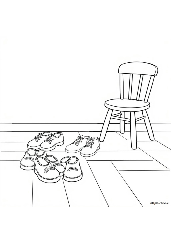Free Coloring Pages Of Shoes