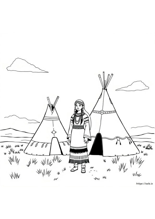 Navajo Ausmalbilder