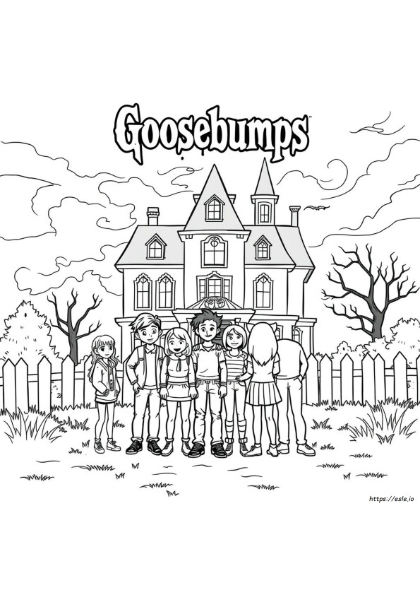Goosebumps Il Film: Disegni Da Colorare