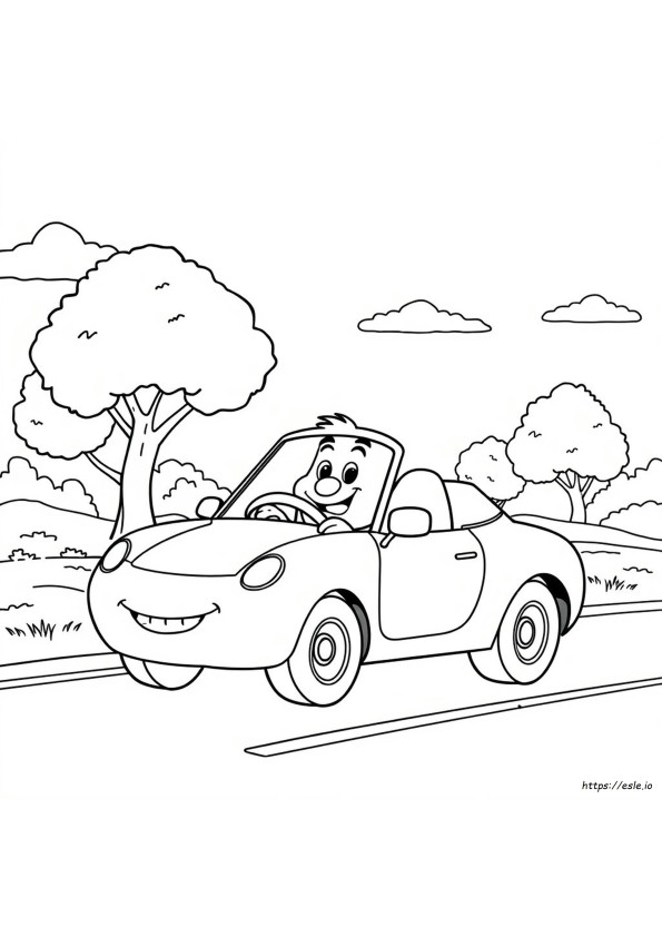 Cars Frank Dibujos Para Colorear