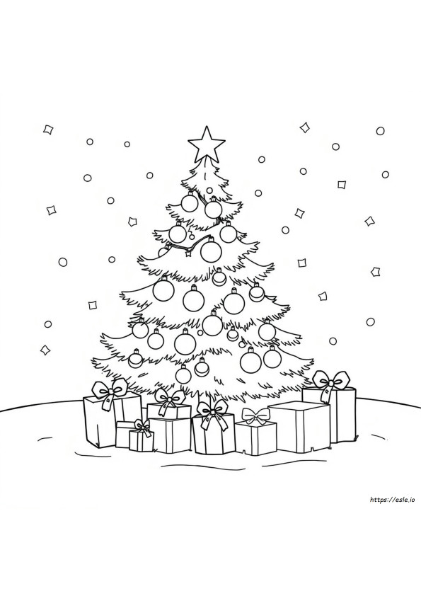 Winter Christmas Coloring Pages Printable