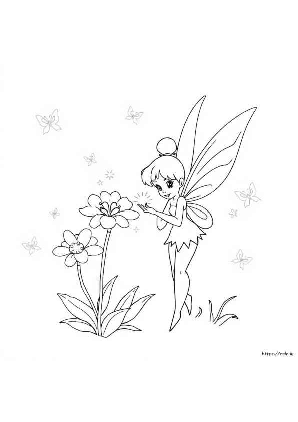 ディズニー フェアリーズ ぬりえ ティンカーベル 塗り絵 無料