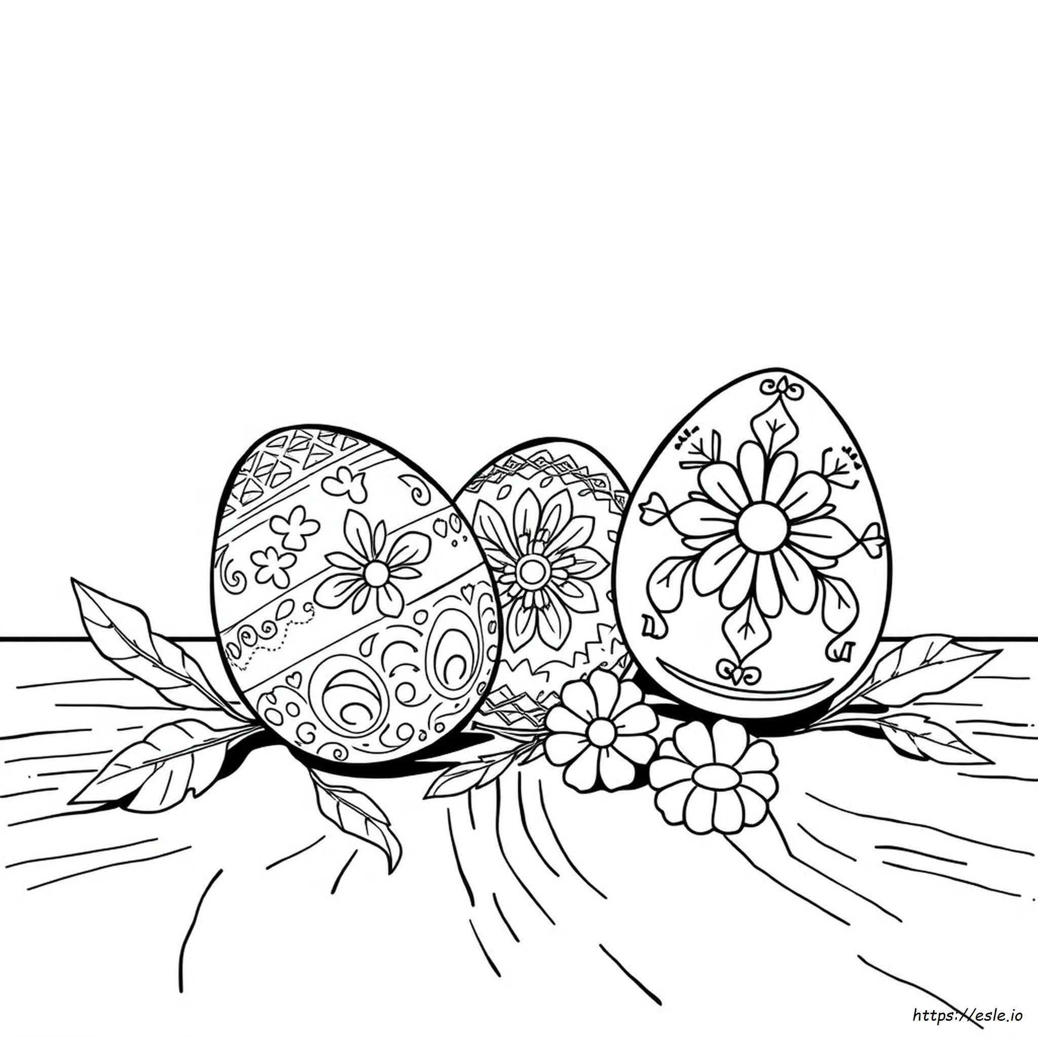 Pysanky Coloring Pages