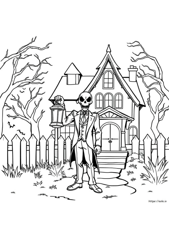 Terrifier Coloring Sheet