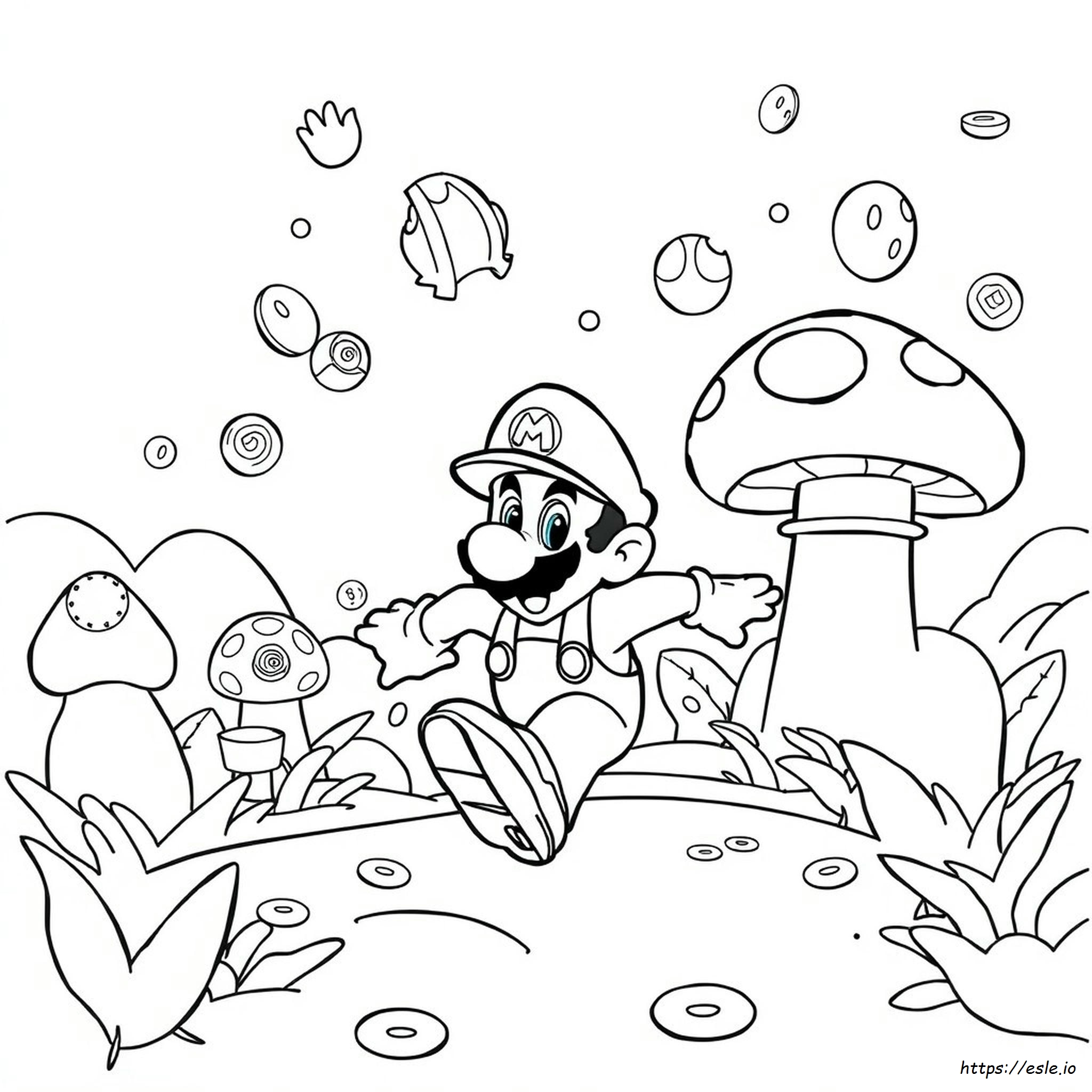 Mewarnai Super Mario