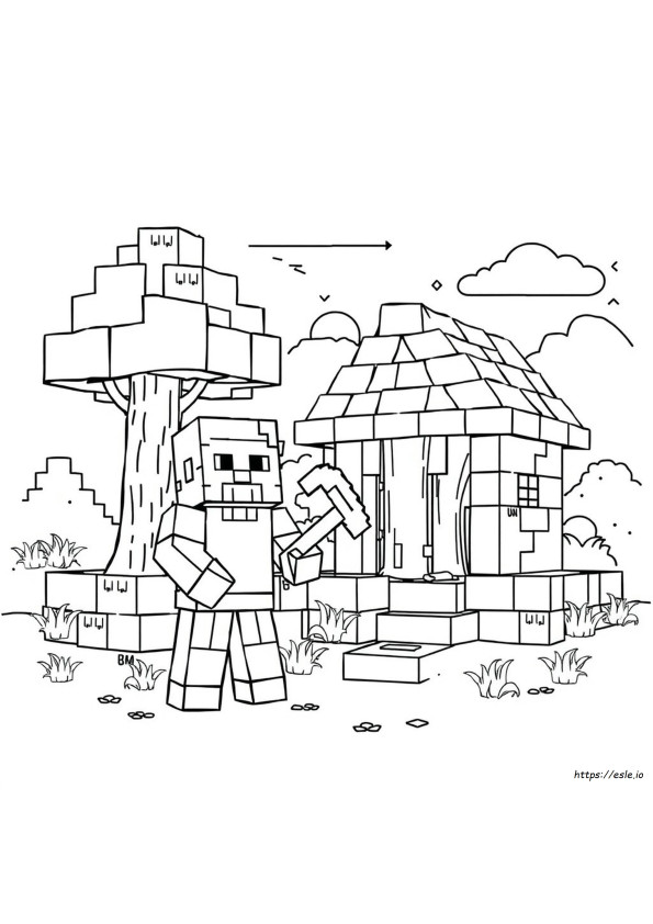 Desene De Colorat Minecraft