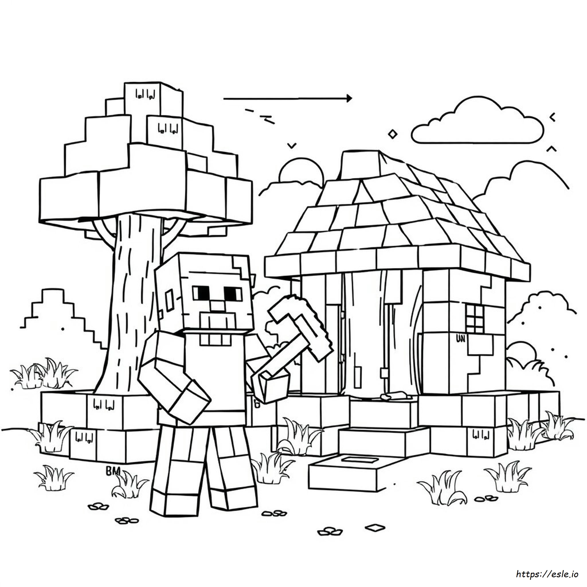 Disegni Da Colorare Di Minecraft