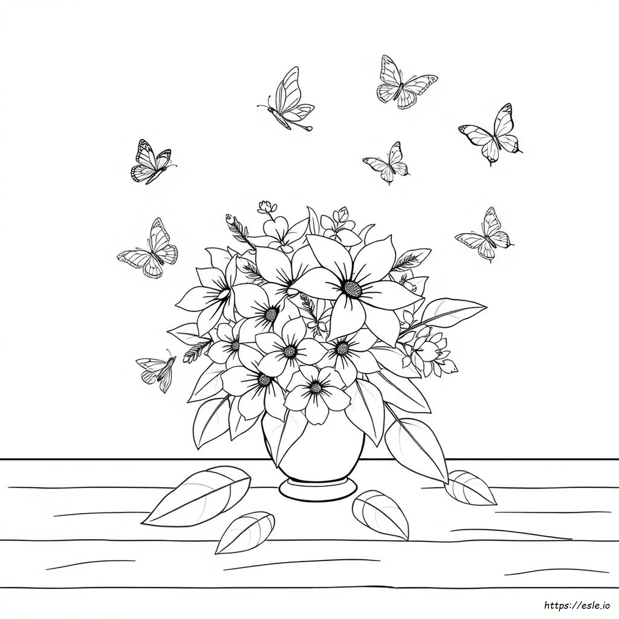 Flowers To Coloring