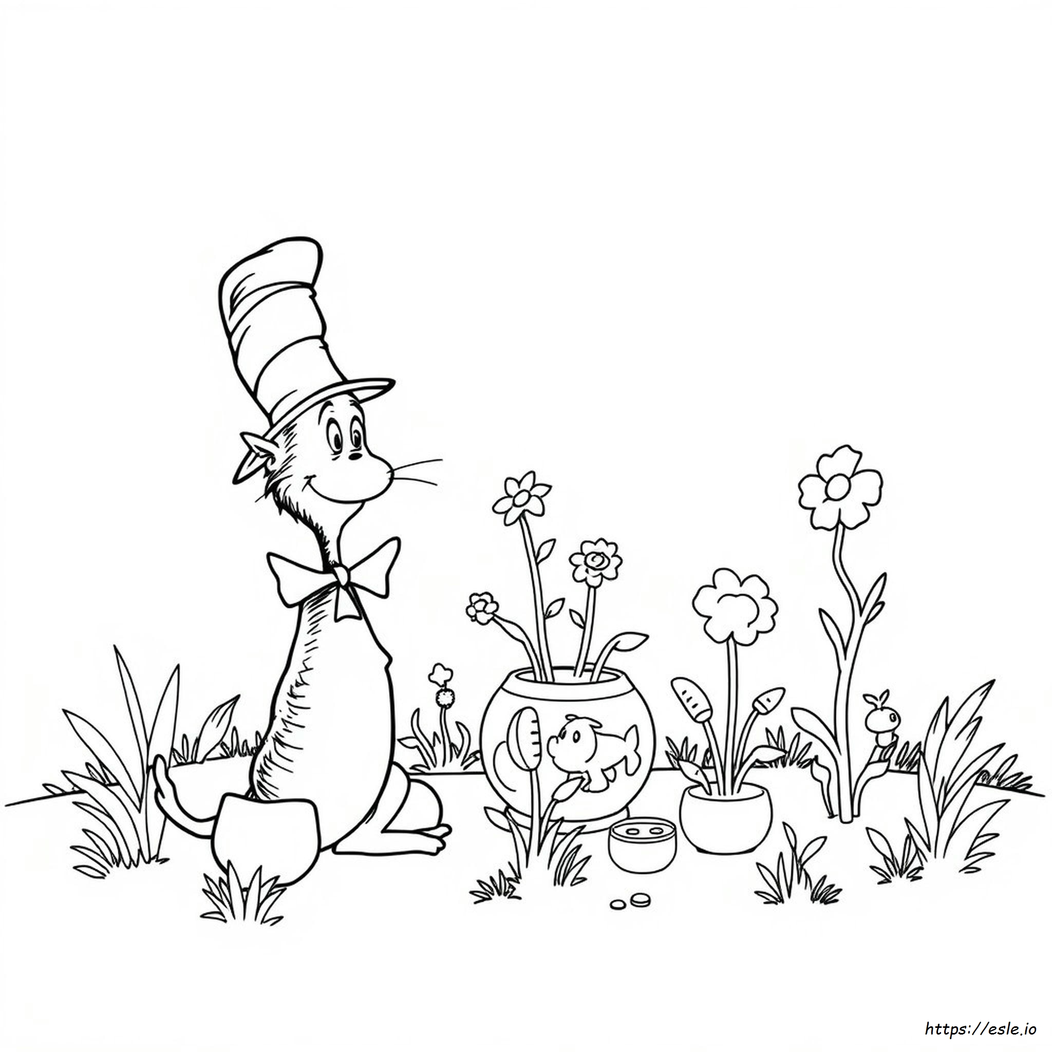 Gambar-Gambar Mewarnai Dr. Seuss Yang Dapat Dicetak Gratis
