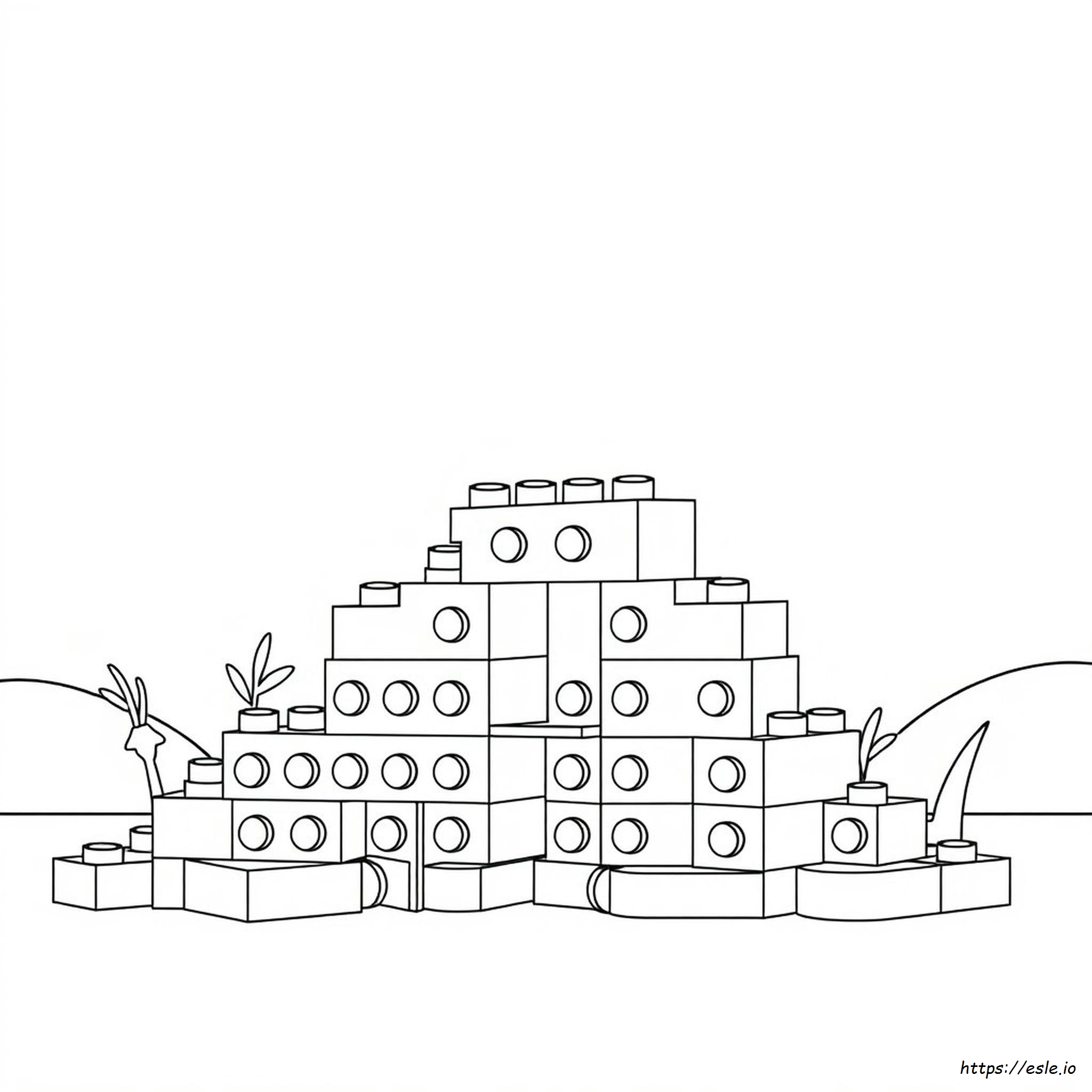 Buku Mewarnai Lego