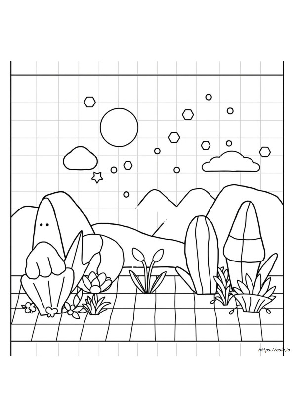 4 Color Printer Test Page